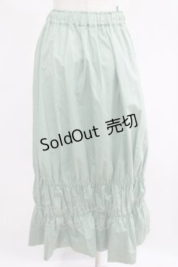 画像2: Jane Marple Dans Le Salon / Vintage satin bubble skirt  ミント H-25-05-05-1009-JM-SK-KB-ZH