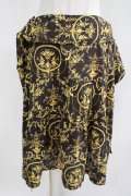 Jane Marple Dans Le Salon / Marie Antoinetteのwrapped skirt  黒 H-25-05-05-1019-JM-SK-KB-ZH