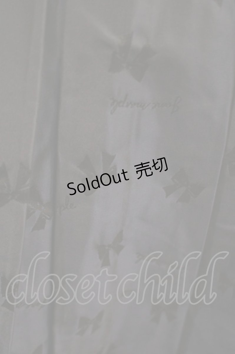 画像3: 【SALE】Jane Marple / Memory ribbon Jacquardリボンスカート  ネイビー H-25-05-05-1020-JM-SK-NS-ZT246 (3)