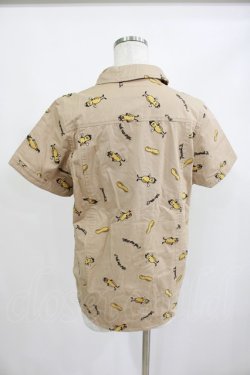 画像2: Candy Stripper / PEANUTS SHIRT M ベージュ H-25-05-05-1031-PU-BL-KB-ZH