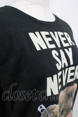 画像3: MILKBOY / NEVER SAY NEVER TEE S ブラック H-25-05-05-1032-MB-TO-KB-ZH