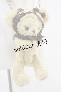画像2: BABY,THE STARS SHINE BRIGHT / くまくみゃポシェット  ミルクティー H-25-05-05-010-BA-BG-NS-ZH