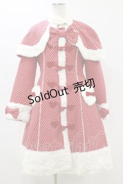 画像1: Angelic Pretty / Snow birdコート Free レッド H-25-05-05-088-AP-CO-NS-ZT-C061