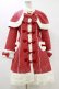 画像1: Angelic Pretty / Snow birdコート Free レッド H-25-05-05-088-AP-CO-NS-ZH (1)