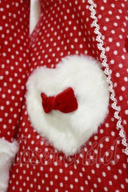画像4: Angelic Pretty / Snow birdコート Free レッド H-25-05-05-088-AP-CO-NS-ZH