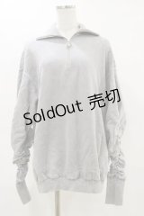 Melt the lady / 袖ギャザーワンピース Free グレー H-25-05-05-089-PU-OP-NS-ZH