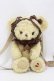 画像3: BABY,THE STARS SHINE BRIGHT / くまくみゃポシェット  ミルクティー H-25-05-05-010-BA-BG-NS-ZH (3)