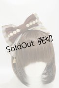 Angelic Pretty / Lucienne Dreamカチューシャ  ブラウン H-25-05-05-003-AP-AC-NS-ZH