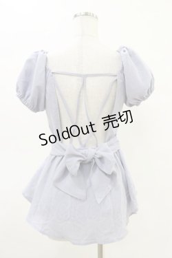 画像2: Melt the lady / パフスリーブトップス Free サックス H-25-05-05-018-PU-TO-NS-ZH