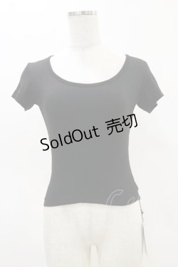 画像1: Melt the lady / バッククロストップス Free ブラック H-25-05-05-022-PU-TO-NS-ZH