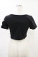 画像2: Melt the lady / ロゴプレートTシャツ Free ブラック H-25-05-05-023-PU-TS-NS-ZH (2)