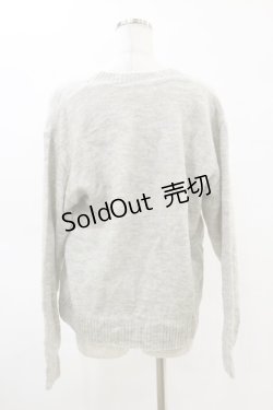 画像2: Melt the lady / アンサンブルニット Free グレー H-25-05-05-029-PU-TO-NS-ZH