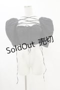 Melt the lady / セパレートブラウス Free ブラック H-25-05-05-030-PU-BL-NS-ZH