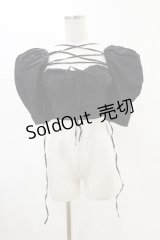 Melt the lady / セパレートブラウス Free ブラック H-25-05-05-030-PU-BL-NS-ZH
