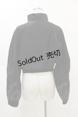 画像2: Melt the lady / ハート刺繍ブルゾン Free ブラック H-25-05-05-039-PU-JA-NS-ZH