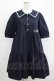 画像1: MILK / Sailorティアードワンピース  ネイビー H-25-05-06-030-ML-OP-KB-ZH (1)