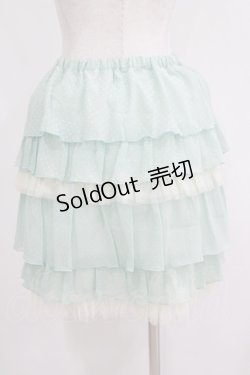 画像3: Emily Temple cute / ドットティアードスカート  ミント H-25-05-06-037-ET-SK-KB-ZH