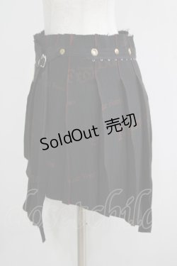 画像2: h.NAOTO / ラッププリーツスカート  黒 H-25-05-06-038-HN-SK-KB-ZH