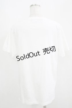 画像3: MILKBOY / NEVER SAY NEVER TEE S ホワイト×ブルー H-25-05-06-041-MB-TO-KB-ZH