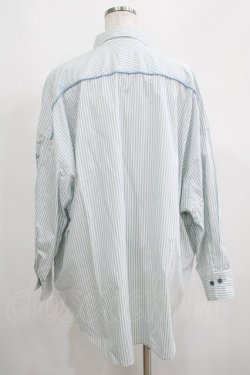 画像3: MILKBOY / BIGシャツ  サックスストライプ H-25-05-06-050-MB-BL-KB-ZH