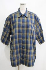 MILKBOY / CHECKED BOX SHIRTS  ブルーチェック H-25-05-06-051-MB-BL-KB-ZH