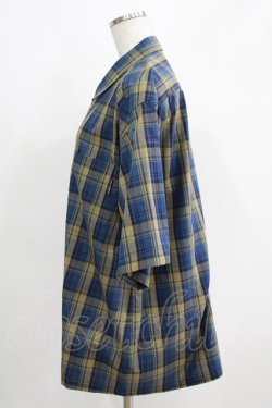 画像2: MILKBOY / CHECKED BOX SHIRTS  ブルーチェック H-25-05-06-051-MB-BL-KB-ZH