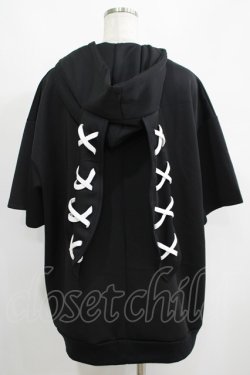 画像3: PSYCHO NATION / うさ耳ZIPパーカー 44 黒 H-25-05-06-053-PU-TO-KB-ZH