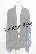 NieR Clothing / 着物袖カーディガン  黒 H-25-05-06-054-PU-TO-KB-ZH
