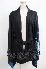 NieR Clothing / 着物袖カーディガン  黒 H-25-05-06-054-PU-TO-KB-ZH