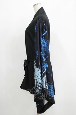 画像2: NieR Clothing / 着物袖カーディガン  黒 H-25-05-06-054-PU-TO-KB-ZH