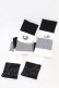 画像1: NieR Clothing / レッグカバー  白×グレー×黒 H-25-05-06-1001-PU-ZA-KB-ZH (1)