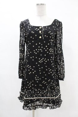 画像1: MILK / OLIVIAドレス  ブラック H-25-05-06-1034-ML-OP-KB-ZH