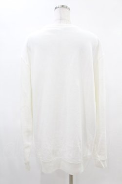 画像2: NieR Clothing / プリントSWEAT  2XL 白 H-25-05-06-1038-PU-TO-KB-ZH