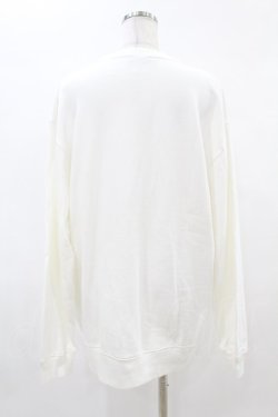画像2: NieR Clothing / プリントSWEAT  2XL 白 H-25-05-06-1039-PU-TO-KB-ZH