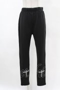 NieR Clothing / プリントレギンスパンツ F 黒 H-25-05-06-1006-PU-PA-KB-ZH