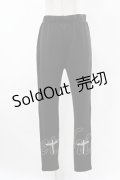 NieR Clothing / プリントレギンスパンツ F 黒 H-25-05-06-1006-PU-PA-KB-ZH