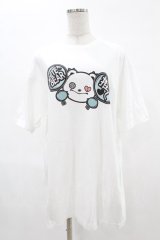 NieR Clothing / プリント半袖CUTSEW XL 白 H-25-05-06-1041-PU-TO-KB-ZH