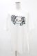 画像1: NieR Clothing / プリント半袖CUTSEW XL 白 H-25-05-06-1041-PU-TO-KB-ZH (1)