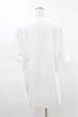 画像2: NieR Clothing / プリント半袖CUTSEW XL 白 H-25-05-06-1041-PU-TO-KB-ZH