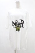 NieR Clothing / プリント半袖CUTSEW XL 白 H-25-05-06-1042-PU-TO-KB-ZH