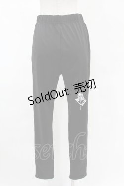 画像2: NieR Clothing / プリントレギンスパンツ F 黒 H-25-05-06-1006-PU-PA-KB-ZH