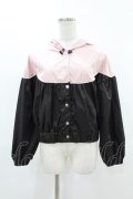 MILK / マシュマロジャケット  黒×ピンク H-25-05-06-1055-ML-JA-KB-ZH