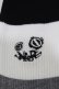 画像2: NieR Clothing / レッグカバー  白×グレー×黒 H-25-05-06-1001-PU-ZA-KB-ZH (2)