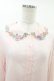 画像4: Jane Marple / Flower embroidery collar blouse  ピンク H-25-05-06-1012-JM-BL-KB-ZH (4)