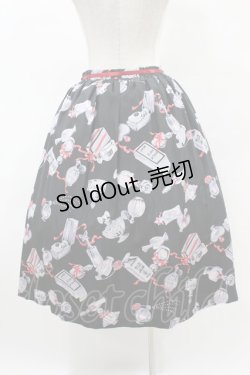 画像2: MILK / トワレスカート  ブラックベース H-25-05-06-1020-ML-SK-KB-ZH