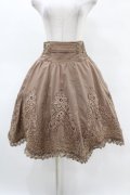 Rozen Kavalier / レースハイウエストスカート  茶 H-25-05-06-1023-OO-SK-KB-ZH