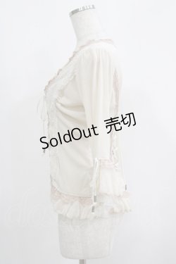 画像2: Rozen Kavalier / レースフリルメッシュボレロ  ベージュ H-25-05-06-063-OO-TO-KB-ZH