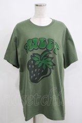 MILKBOY / SWEET BERRY TEE L ミリタリー H-25-05-06-065-MB-TO-KB-ZH