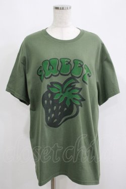 画像1: MILKBOY / SWEET BERRY TEE L ミリタリー H-25-05-06-065-MB-TO-KB-ZH