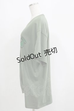 画像2: MILKBOY / SWEET BERRY TEE L ミリタリー H-25-05-06-065-MB-TO-KB-ZH